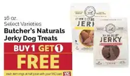 Harris Teeter Butcher's Naturals Jerky Dog Treats offer