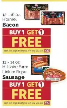 Harris Teeter Hormel Bacon offer