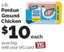 Harris Teeter Perdue ground chicken offer