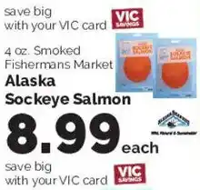 Harris Teeter Alaska Sockeye Salmon offer