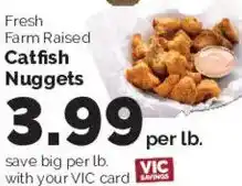 Harris Teeter Fresh Farm Raised Catfish Nuggets offer