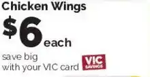 Harris Teeter Chicken Wings offer