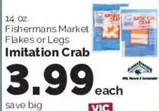 Harris Teeter Fishermans Market Imitation Crab offer
