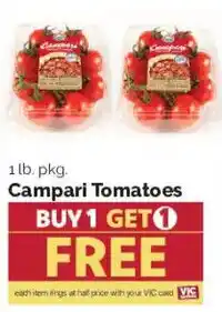 Harris Teeter Campari Tomatoes offer
