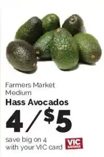 Harris Teeter Farmers Market medium hass avocados offer