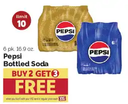 Harris Teeter Pepsi Bottled Soda offer