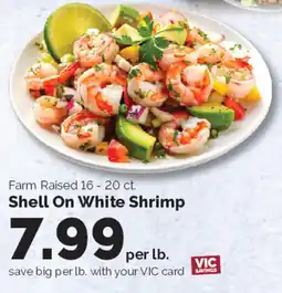 Harris Teeter Shell On White Shrimp offer