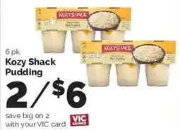 Harris Teeter Kozy Shack Pudding offer