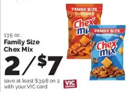 Harris Teeter Chex mix offer