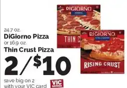 Harris Teeter DiGiorno Pizza offer