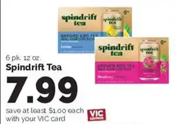 Harris Teeter Spindrift Tea offer