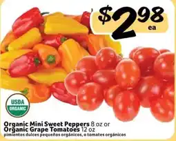 Fresco y Más Organic Mini Sweet Peppers or Organic Grape Tomatoes offer