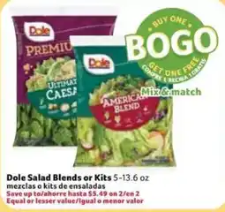 Fresco y Más Dole Salad Blends or Kits offer