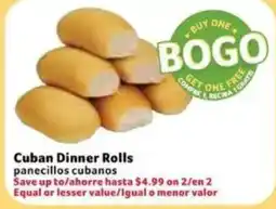 Fresco y Más Cuban Dinner Rolls offer