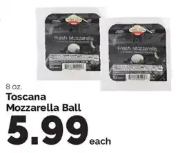 Harris Teeter Toscana Mozzarella Ball offer