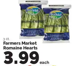Harris Teeter Farmers Market Romaine Hearts offer