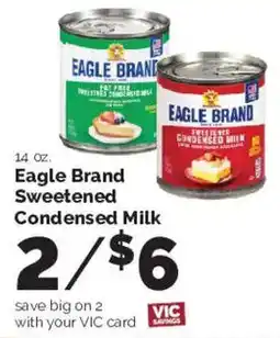 Harris Teeter Eagle Brand Sweetened Condensed Milk offer