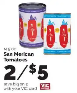 Harris Teeter San Merican Tomatoes offer