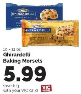 Ghirardelli Baking Morsels