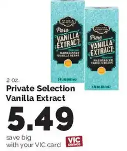 Harris Teeter Private Selection Vanilla Extract offer