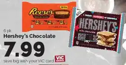 Harris Teeter Hershey's Chocolate offer
