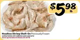 Fresco y Más Headless Shrimp Shell-On offer