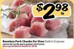 Fresco y Más Boneless Pork Chunks For Stew offer