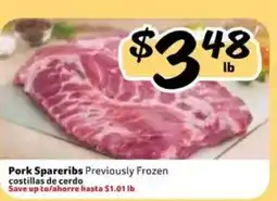 Fresco y Más Pork Spareribs offer