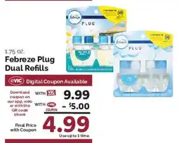 Harris Teeter Febreze Plug Dual Refills offer