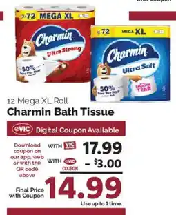 Harris Teeter Charmin bath tissue offer