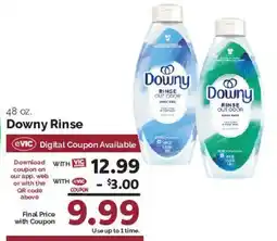 Harris Teeter Downy Rinse offer