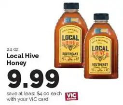 Harris Teeter Local Hive Honey offer