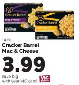Harris Teeter Cracker Barrel Mac & Cheese offer
