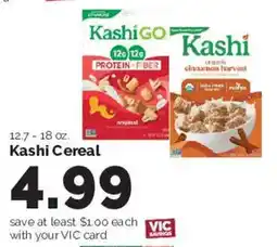 Harris Teeter Kashi Cereal offer