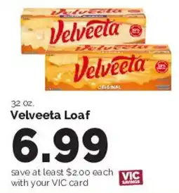 Harris Teeter Velveeta Loaf offer