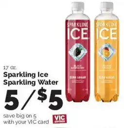 Harris Teeter Sparkling Ice Sparkling Water offer