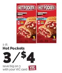 Harris Teeter Hot Pockets offer