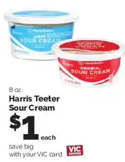 Harris Teeter Harris Teeter Sour Cream offer