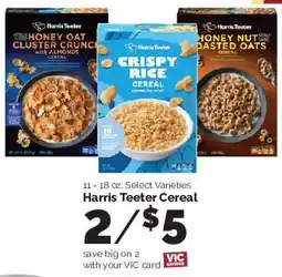 Harris Teeter Harris Teeter Cereal offer