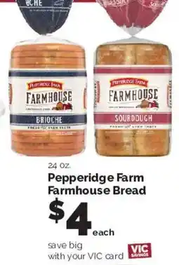 Harris Teeter Pepperidge Farm Farmhouse Bread offer