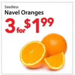 Three Guys from Brooklyn Seedless Navel Oranges offer