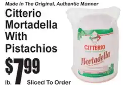SuperFresh Citterio Mortadella With Pistachios offer