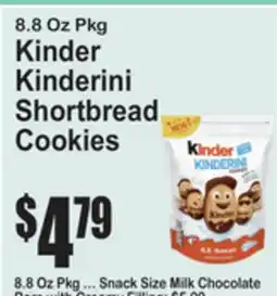 SuperFresh Kinder Kinderini Shortbread Cookies offer