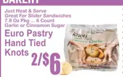 SuperFresh Euro Pastry Hand Tied Knots offer