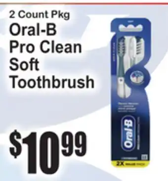 SuperFresh Oral-B Pro Clean Soft Toothbrush offer