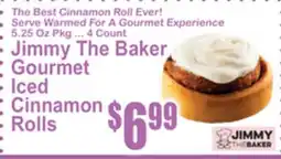 SuperFresh Jimmy The Baker Gourmet Iced Cinnamon Rolls offer
