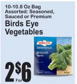 SuperFresh Birds Eye Vegetables offer