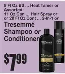 SuperFresh Tresemme Shampoo or Conditioner offer