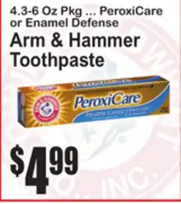 SuperFresh Arm & Hammer Toothpaste offer