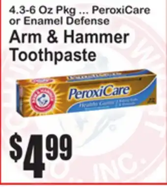 SuperFresh Arm & Hammer Toothpaste offer